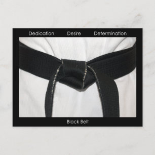 Uitnodiging van de Promotietest van de Zwarte Belt