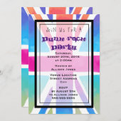 Uitnodiging van de Punk Partij van de Jack Flag va (Voorkant / Achterkant)