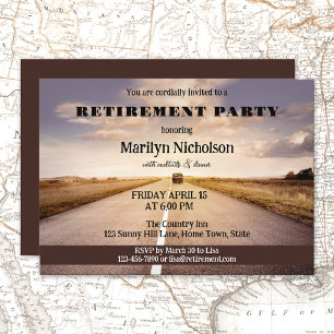 Uitnodiging van de Road Country Retirement Party