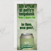 Uitnodiging van de St Patrick's Day Party (Achterkant)