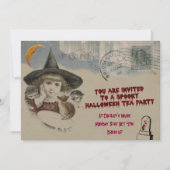 Uitnodiging van de Tea Party (Voorkant)