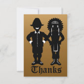 Uitnodiging van de Thanksgiving Gepersonaliseerde (Voorkant)