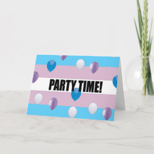 Uitnodiging van de Transgender Pride Party