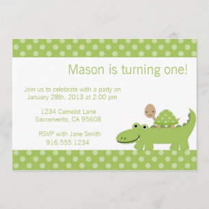 Uitnodiging van de Turtle and Alligator Party