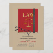 Uitnodiging van de wetboekpartij (Voorkant / Achterkant)