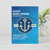 Uitnodiging van de zeemacht (Staand voorkant)