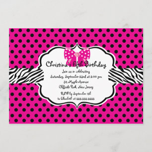  uitnodiging van Diva Birthday Girl