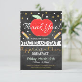 Uitnodiging van docenten (Staand voorkant)