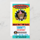 Uitnodiging van een Beer (Voorkant / Achterkant)