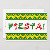 Uitnodiging van festa (Voorkant / Achterkant)