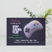 Uitnodiging van gamepad (Staand voorkant)