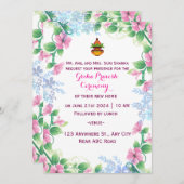 uitnodiging van grihapravesh (Voorkant / Achterkant)