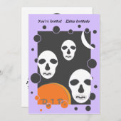 Uitnodiging van Halloween 11f (Voorkant / Achterkant)