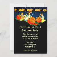  uitnodiging van Halloween op gerecycleerd papier