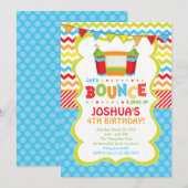 Uitnodiging van het Huis van de sprongen/Uitnodigi (Voorkant / Achterkant)