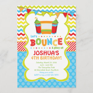 Uitnodiging van het Huis van de sprongen/Uitnodigi