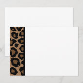 Uitnodiging van het Leopard-drukpaneel (Voorkant / Achterkant)