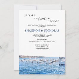 Uitnodiging van het meer House Housewarming