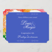 Uitnodiging van huwelijken | Draai (Voorkant / Achterkant)