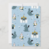 Uitnodiging van Knachten en Dragons (Achterkant)