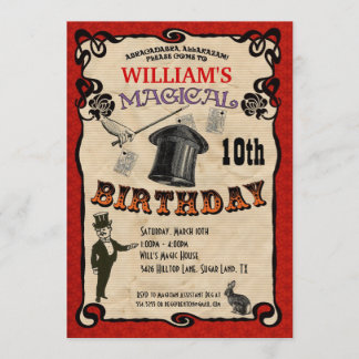 Uitnodiging van Magic Party