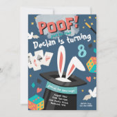 Uitnodiging van Magic Party | Uitnodiging van Magi (Voorkant)