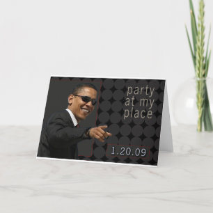 uitnodiging van obama voor inauguratie