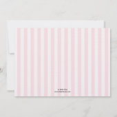 Uitnodiging van Parijs met als geboortedag (Achterkant)