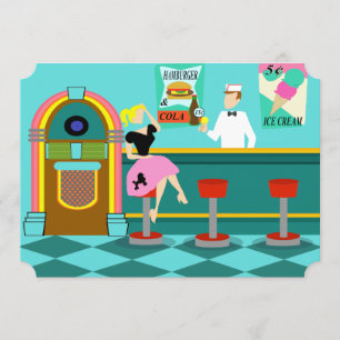  uitnodiging van Retro Soda