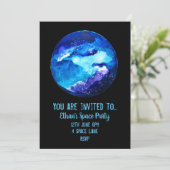 Uitnodiging van themafeekamer kind (Staand voorkant)