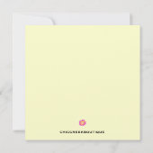 Uitnodiging van Tropical Luau (Achterkant)