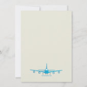 Uitnodiging van World Travels Farewell Party (Achterkant)