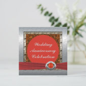 Uitnodiging verjaardagsfeest (Staand voorkant)