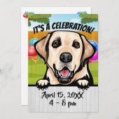 Uitnodiging viering (Voorkant / Achterkant)