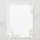 Uitnodiging viering van liefde (Achterkant)