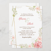 Uitnodiging viering van liefde (Voorkant / Achterkant)