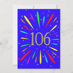 Uitnodiging voor 106e verpartij explosie