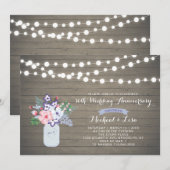 Uitnodiging voor 30-jarig huwelijksjubileum in rus (Voorkant / Achterkant)