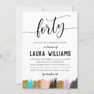Uitnodiging voor 40e Script Word Birthday