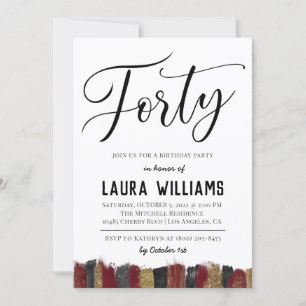 Uitnodiging voor 40e Script Word Birthday
