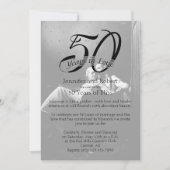 Uitnodiging voor 50-jarig huwelijksjubileum met fo (Voorkant)