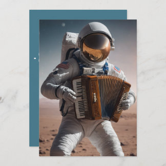 uitnodiging voor accordeonastronaut