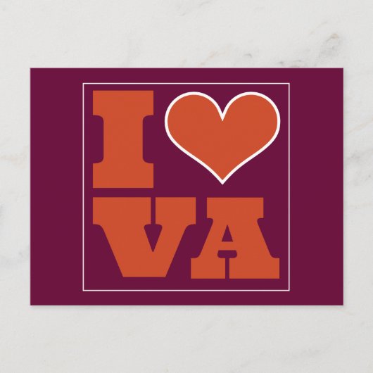 Uitnodiging voor achterklep in Blacksburg (VA) (Voorkant)