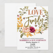 Uitnodiging voor adoptie viering (Voorkant / Achterkant)