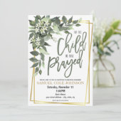 Uitnodiging voor adoptiefeest (Staand voorkant)