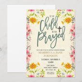 Uitnodiging voor adoptiefeest (Voorkant / Achterkant)