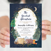 Uitnodiging voor Adventure Forest Baby shower