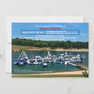 Uitnodiging voor Adventure Park/Water Park
