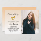 Uitnodiging voor afstudeerfeest moderne apotheek (Voorkant / Achterkant)