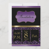 Uitnodiging voor alle doelen - Luipaard | Doe-het- (Voorkant)